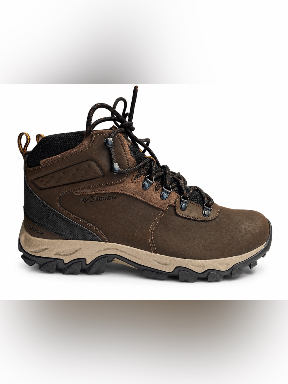 Columbia Men’s Size 13 Brown Waterproof Omni-Grip Hiking Boots NEW